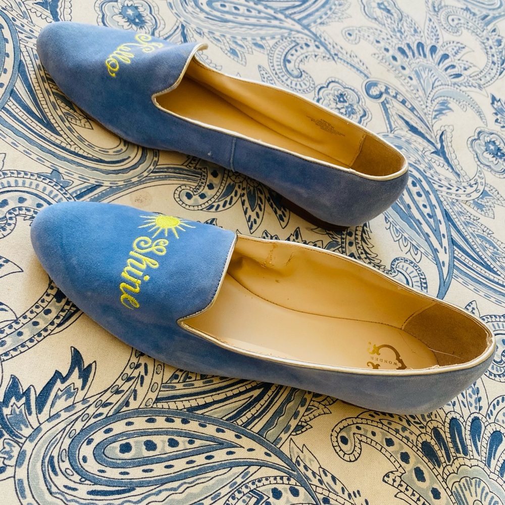 C. Wonder blue flats - Picture 2 of 7